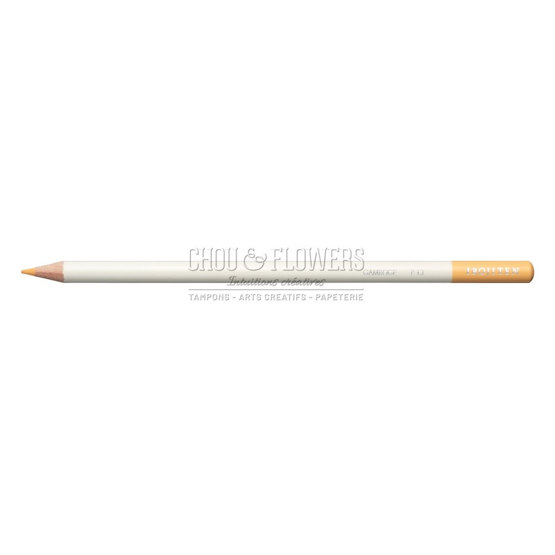 CRAYON DE COULEUR IROJITEN, GAMBOGE