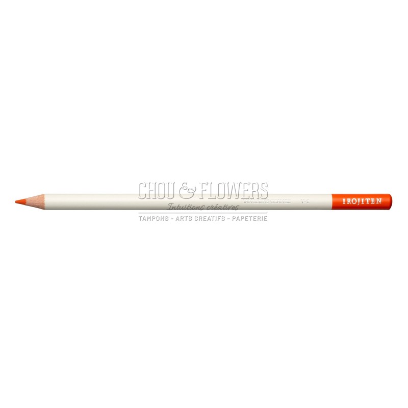 CRAYON DE COULEUR IROJITEN, TANGERINE ORANGE