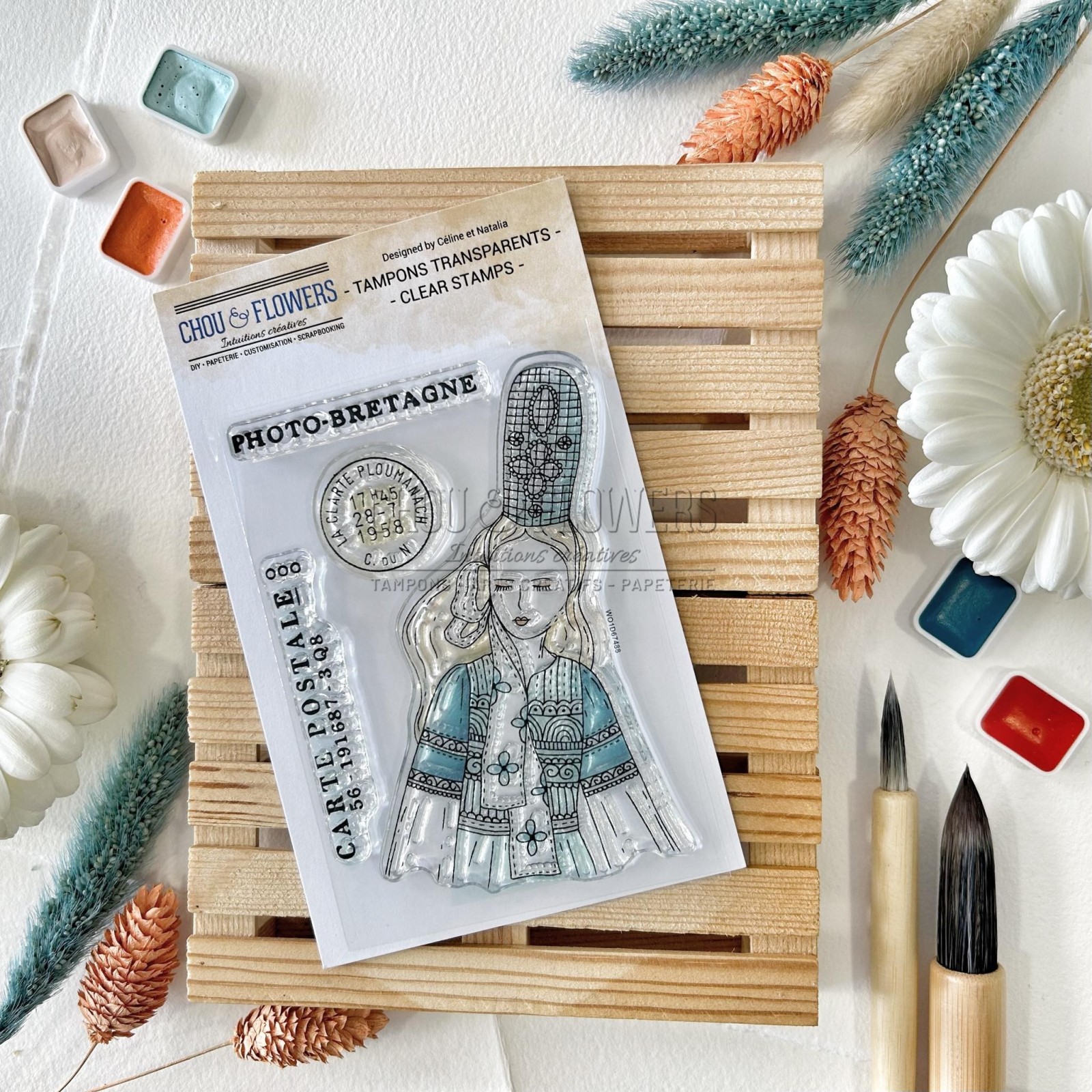 Tampon Transparent Personnalisé - France