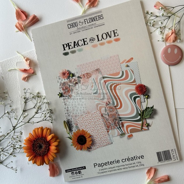 PAPETERIE CREATIVE PEACE AND LOVE PAPETERIE CREATIVE PEACE AND LOVE