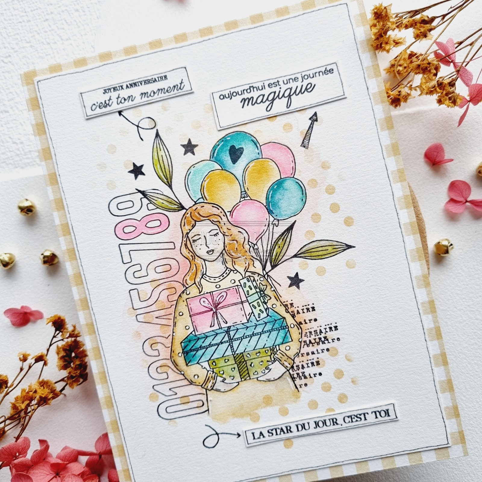 Lin17719, Carte Pop Up Merci, Carte D'Anniversaire, Carte Remerciements Lin17719, Carte Pop Up Merci, Carte D'Anniversaire, Carte Remerciements