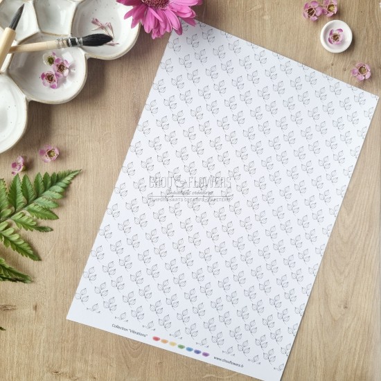 Papeterie créative Vibrations de la collection Vibrations de Chou and Flowers