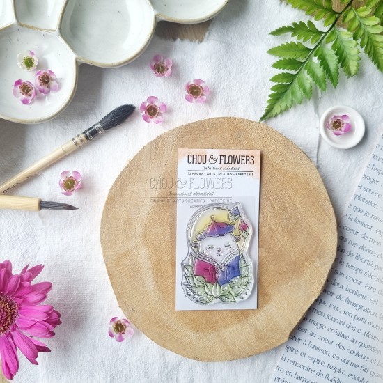 tampon clear doudou zen de la collection vibrations