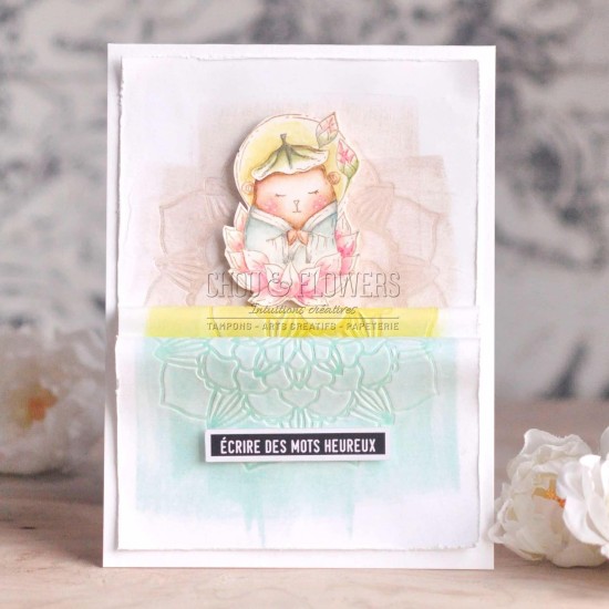 tampon clear doudou zen de la collection vibrations