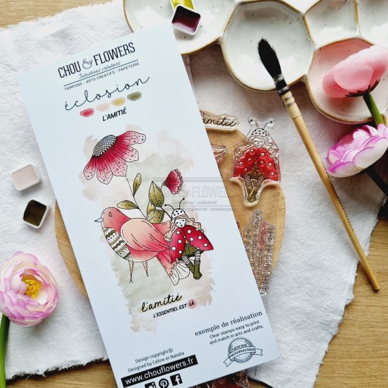 tampon clear L'amitié de la capsule exclusive Eclosion de Chou & Flowers