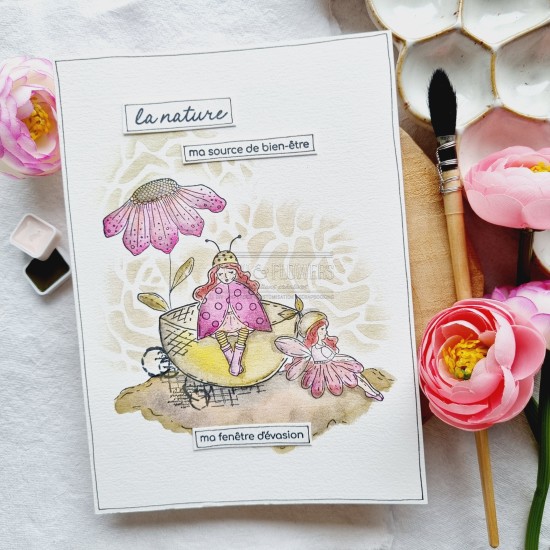 tampon clear L'amitié de la capsule exclusive Eclosion de Chou & Flowers