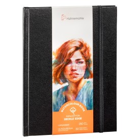 WATERCOLOUR BOOK DECKLE EDGE HAHNEMUHLE