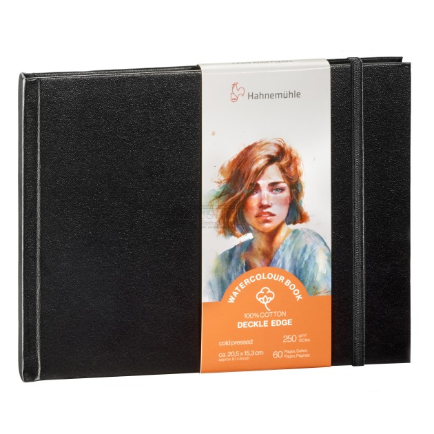 WATERCOLOUR BOOK DECKLE EDGE HAHNEMUHLE WATERCOLOUR BOOK DECKLE EDGE HAHNEMUHLE