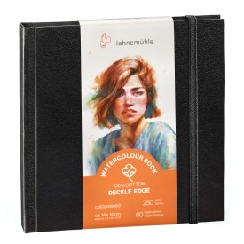 WATERCOLOUR BOOK DECKLE EDGE HAHNEMUHLE