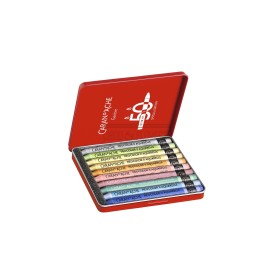 boite de 10 neocolor II édition spéciale 50 ans - palette pastel