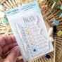 tampon clear Bleu comme de la collection Rêve azur de Chou & Flowers