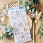 tampon clear Mosaïque d'été de la collection Rêve azur de Chou & Flowers tampon clear Mosaïque d'été de la collection Rêve azur de Chou & Flowers