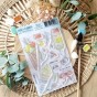 tampon clear Les glaces de la collection Rêve azur de Chou & Flowers tampon clear Les glaces de la collection Rêve azur de Chou & Flowers