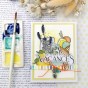 Ensemble de die cuts jolies phrases sud de Chou and Flowers