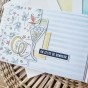 Ensemble de die cuts jolies phrases sud de Chou and Flowers