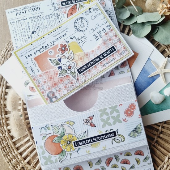 Ensemble de die cuts étiquettes sud de Chou and Flowers