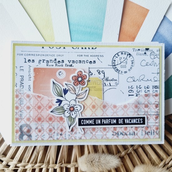 Ensemble de die cuts étiquettes sud de Chou and Flowers