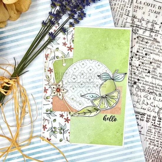 Papeterie créative Rêve azur de la collection Vibrations de Chou and Flowers
