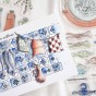 tampon clear Mosaïque d'été de la collection Rêve azur de Chou & Flowers tampon clear Mosaïque d'été de la collection Rêve azur de Chou & Flowers