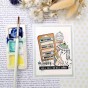 tampon clear Relax de la collection Rêve azur de Chou & Flowers tampon clear Relax de la collection Rêve azur de Chou & Flowers