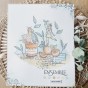 tampon clear Dear friend de la collection Rêve azur de Chou & Flowers tampon clear Dear friend de la collection Rêve azur de Chou & Flowers