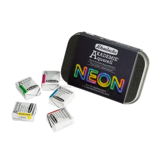 coffret aquarelle Néon