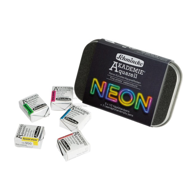 coffret aquarelle Néon