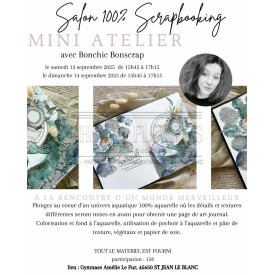 Atelier "A la rencontre d'un monde merveilleux" avec Bonchic Bonscrap