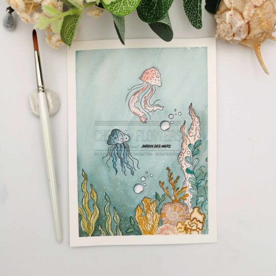 CLEAR A5 sous l'océan de Chou and Flowers