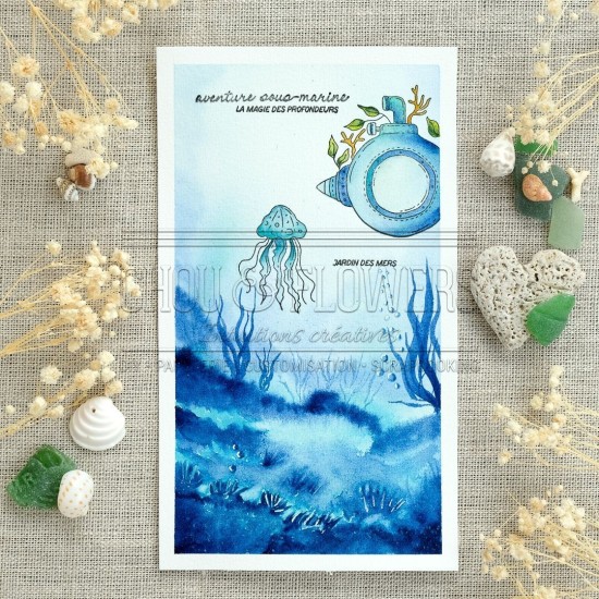 CLEAR A6 LA MAGIE DES PROFONDEURS de Chou and Flowers