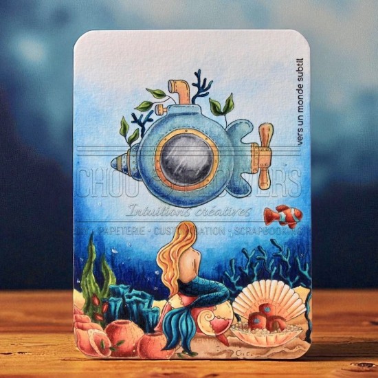 CLEAR A6 LA MAGIE DES PROFONDEURS de Chou and Flowers