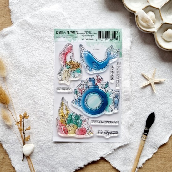 CLEAR A6 LA MAGIE DES PROFONDEURS de Chou and Flowers