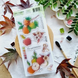 tampons clear LES POMMES de la collection L'Orée des bois