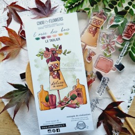 tampons clear Le tablier de la collection L'Orée des bois