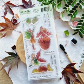 tampons clear dans la lumière de la collection L'Orée des bois