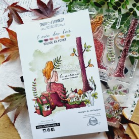 tampon clear Balade en forêt de la collection L'orée des bois