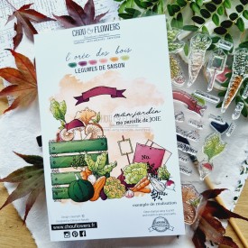 tampon clear Légumes de saison de la collection L'orée des bois