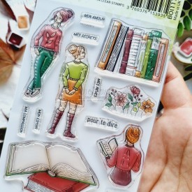 tampon clear Pour te dire de la collection L'orée des bois