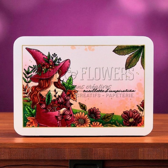 tampon clear Fille des bois de la collection L'orée des bois