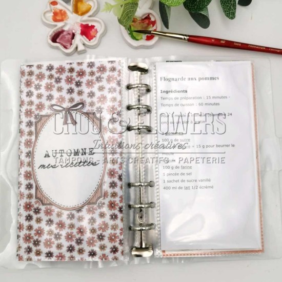 tampons clear mes petites fleurs de la collection L'Orée des bois