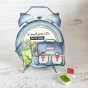 tampons clear le réveil de la collection L'Orée des bois pour les scrapbooking, l'artjournal et la carterie