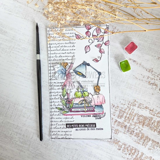 set de papiers Collection l'Orée des bois pour vos projets de scrapbooking, d'artjournal et de carterie