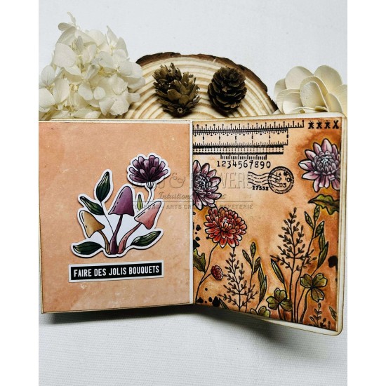 die cuts mots d'automne de la collection L'orée des bois