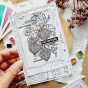 die cuts mots d'automne de la collection L'orée des bois