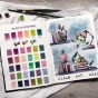 kit aquarelle en collaboration avec Isaro pour la collection L'orée des bois kit aquarelle en collaboration avec Isaro pour la collection L'orée des bois