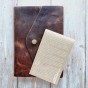 carnet avec une couverture en cuir véritable Nilgiris de Lamali