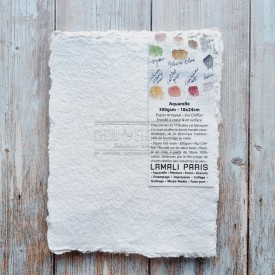 feuilles aquarelles pur chiffon 300g