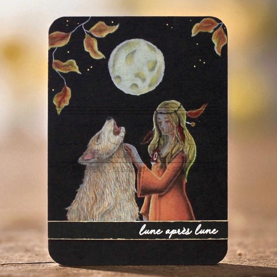 tampon clear Les loups de la capsule exclusive Pleine Lune