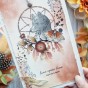 Pochoir attrape-rêve pour le scrapbooking et le mixed media