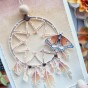 Pochoir attrape-rêve pour le scrapbooking et le mixed media